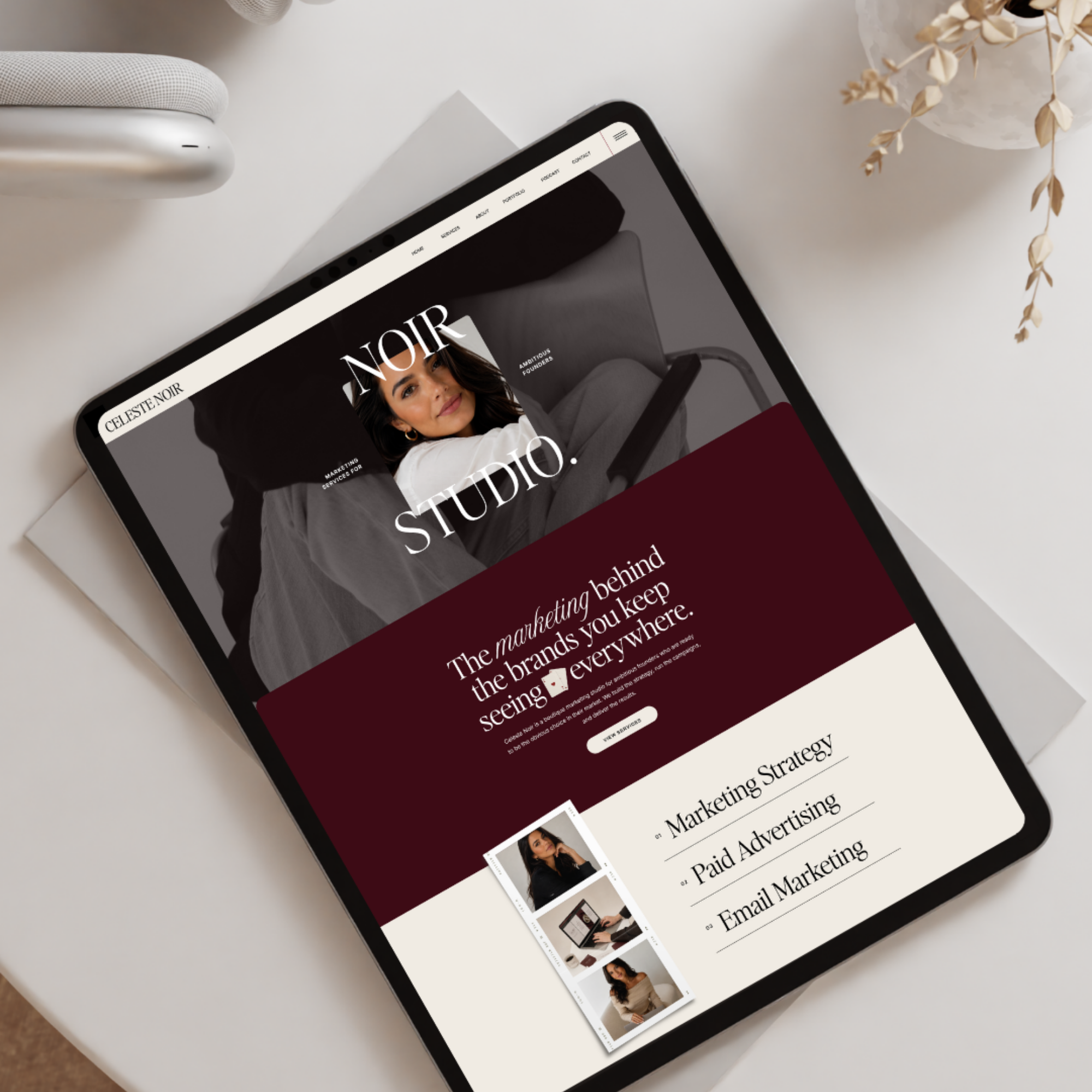 Website In A Day (Pay in full) | You will receive a confirmation email with next steps & I will reach out to you as soon as possible 🤍