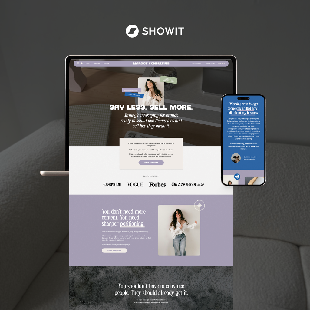 Margot Showit Template