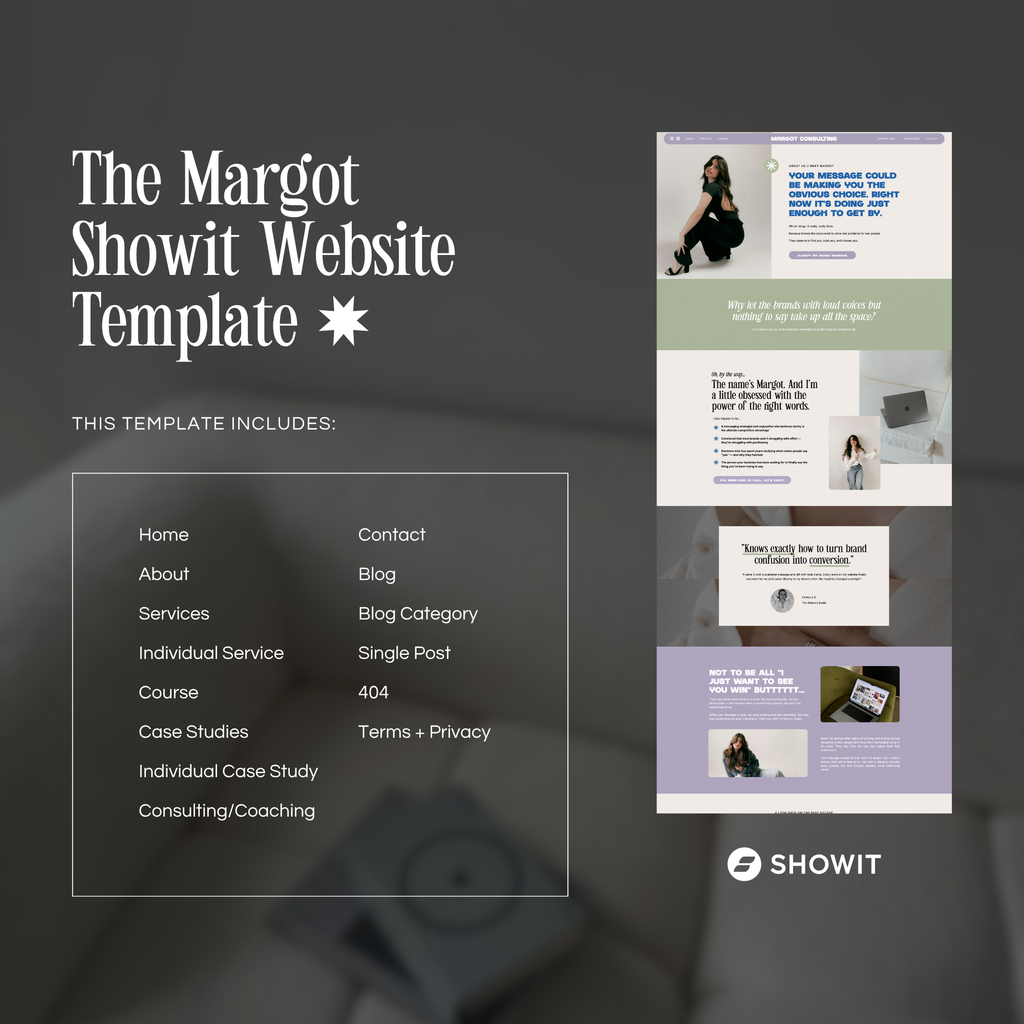 Margot Showit Template